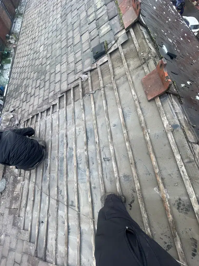 repairing old roof