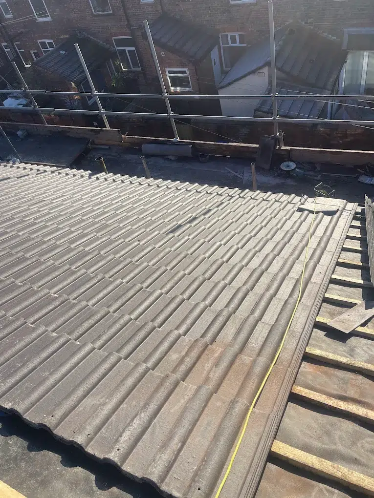 replacing tile roof